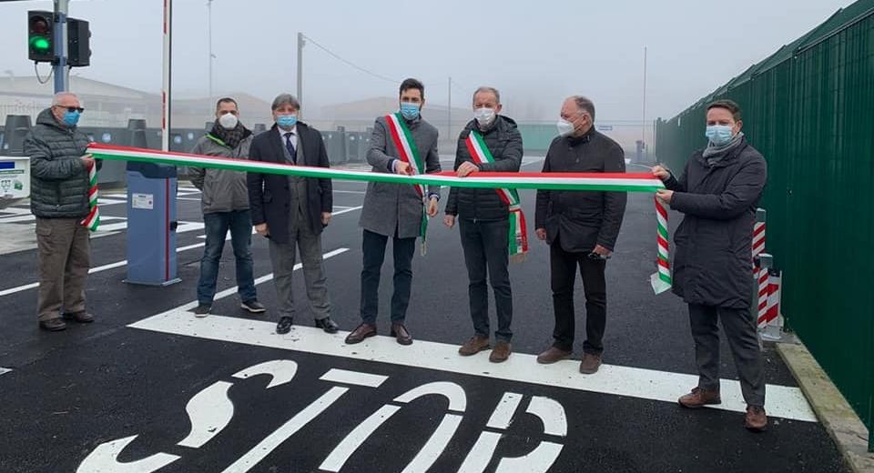 Inaugurato l’ecocentro di Morimondo ed Ozzero