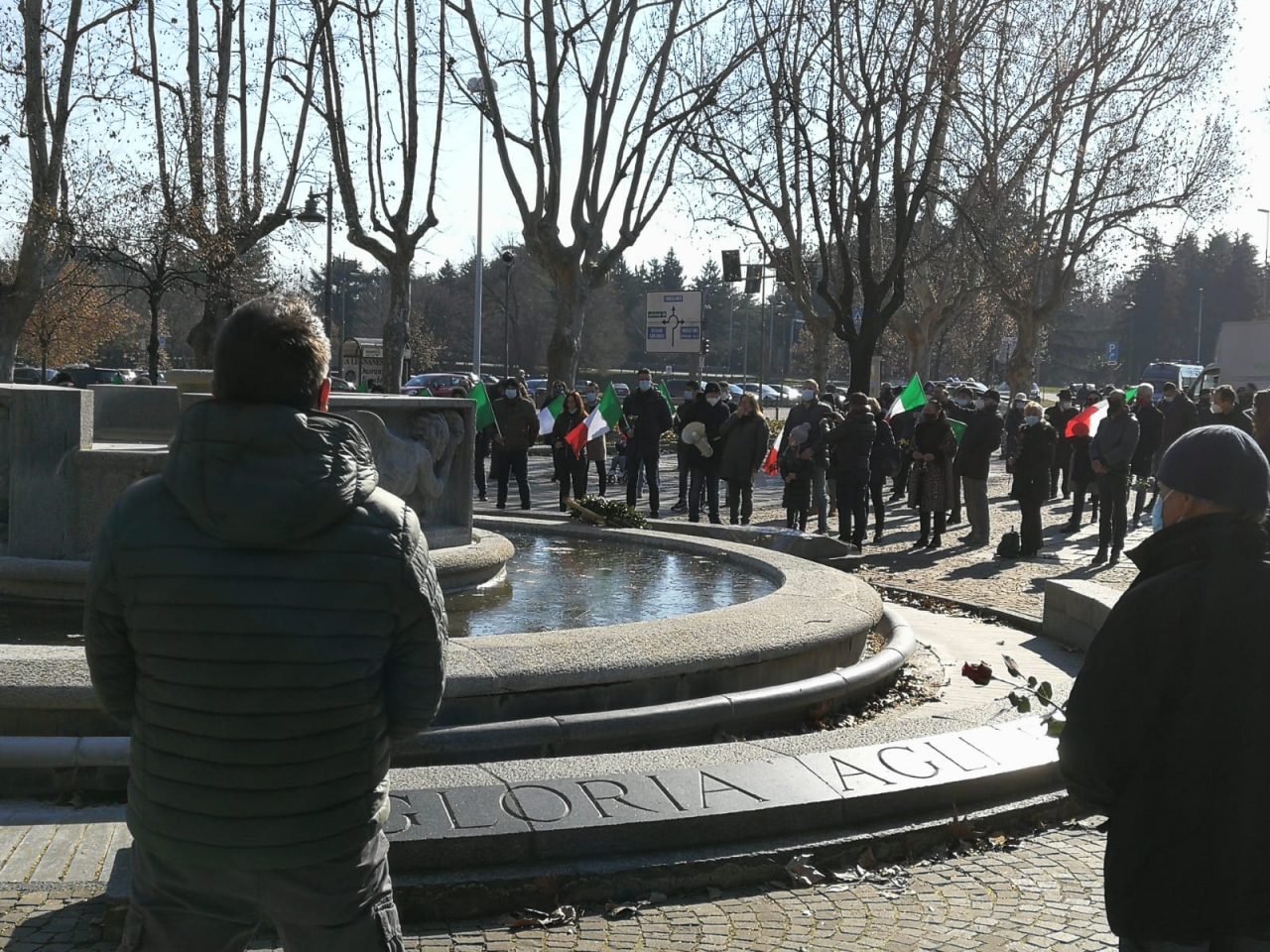 Giorno del Ricordo, cerimonia nel piazzale del cimitero