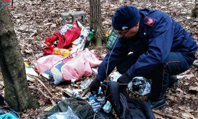 Nuovo blitz dei Carabinieri nei boschi dello spaccio