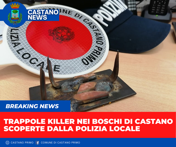 Trappole killer nei boschi: “Fate attenzione”