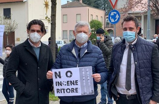 I sindaci in piazza per di “no” all’inceneritore