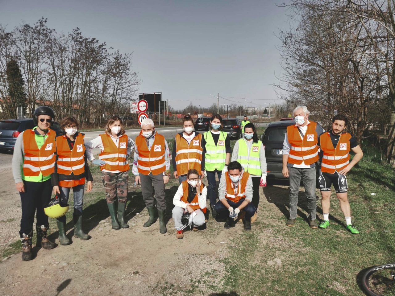 Strade pulite, raccolti 1.200 sacchi di rifiuti sulla Provinciale 109