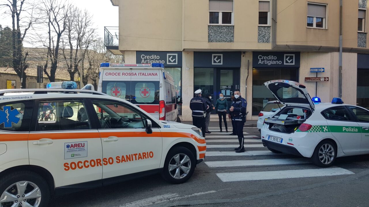 Grave incidente: anziana travolta