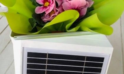 Arianna, il vaso da balcone per combattere lo smog