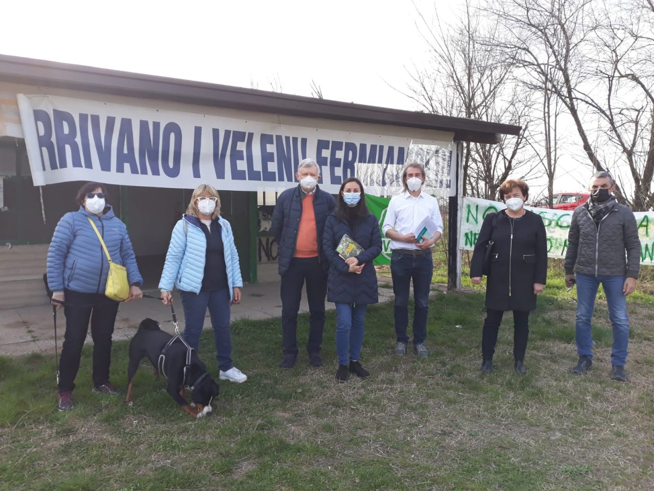 Sopralluogo alla discarica Solter