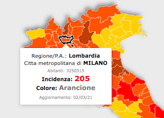 Scuole chiuse nei territori con 250 casi ogni 100mila abitanti: il Milanese è a rischio