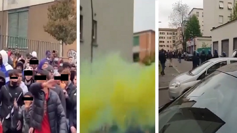 Guerriglia a Milano, 300 giovani contro la Polizia