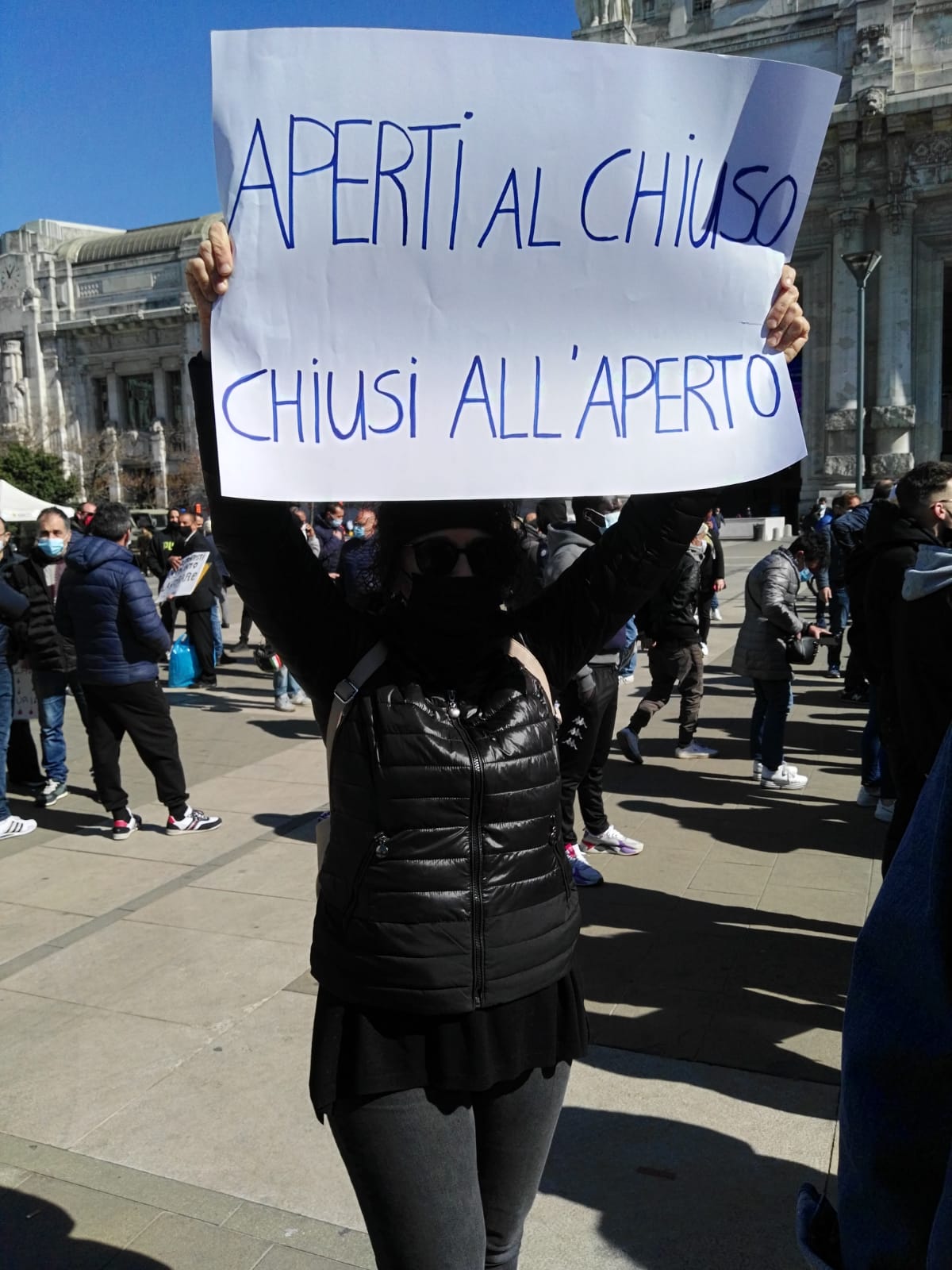 Ambulanti in protesta