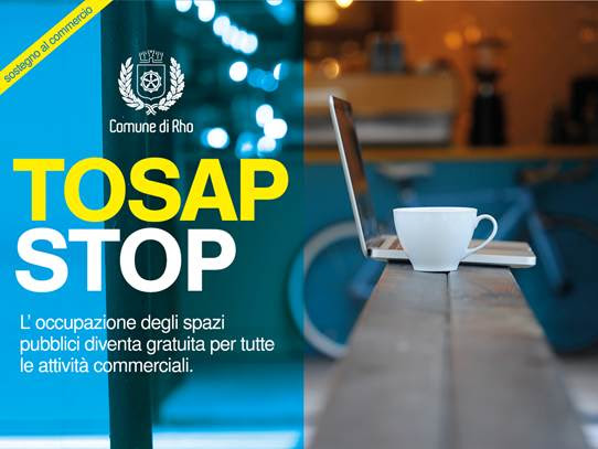 A Rho tassa di occupazione del suolo pubblico gratis fino a giugno