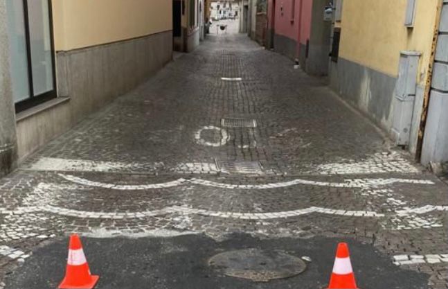 Castano, lavori Cap: chiusa via del Pozzo