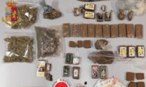 61enne arrestato: tre chili e mezzo di droga in casa