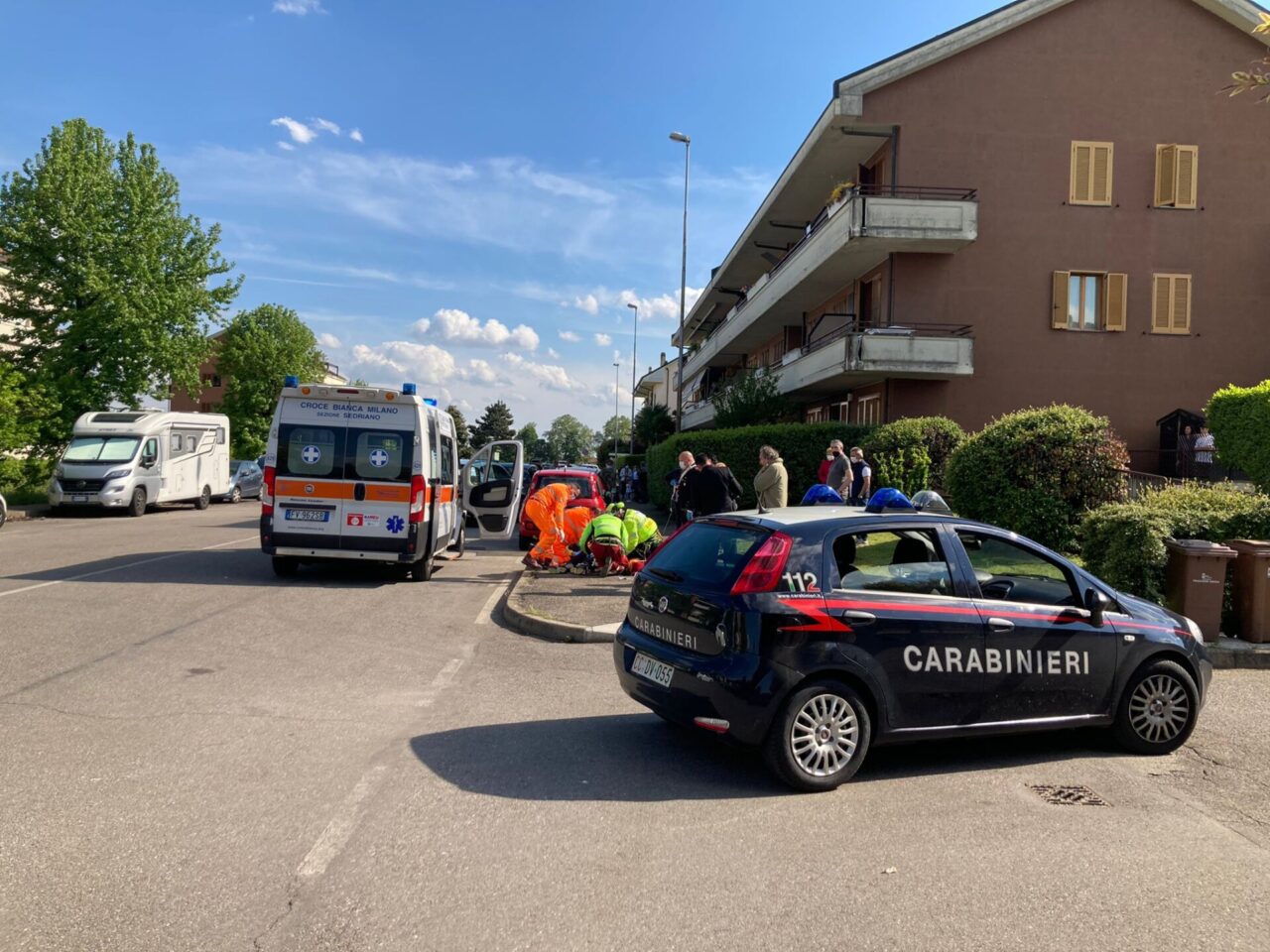 Elisoccorso a Magenta: donna in gravi condizioni
