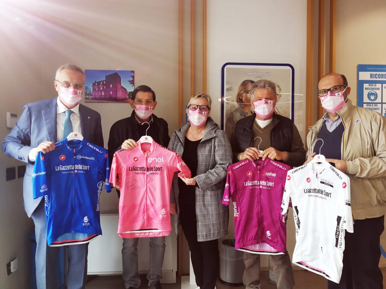 Giro d’Italia: ad Abbiategrasso la maglia rosa di Ganna