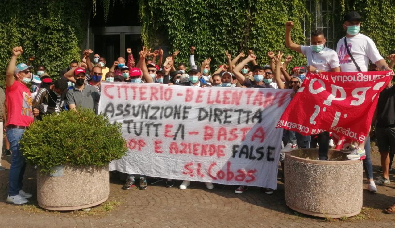 Sciopero fuori dalla Citterio: “Chiediamo l’assunzione per chi lavora nello stabilimento di Modena”