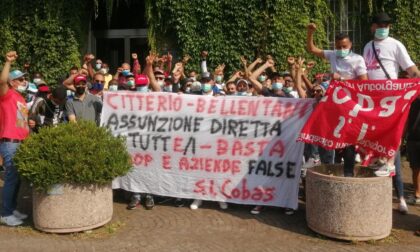 Sciopero fuori dalla Citterio: "Chiediamo l'assunzione per chi lavora nello stabilimento di Modena"