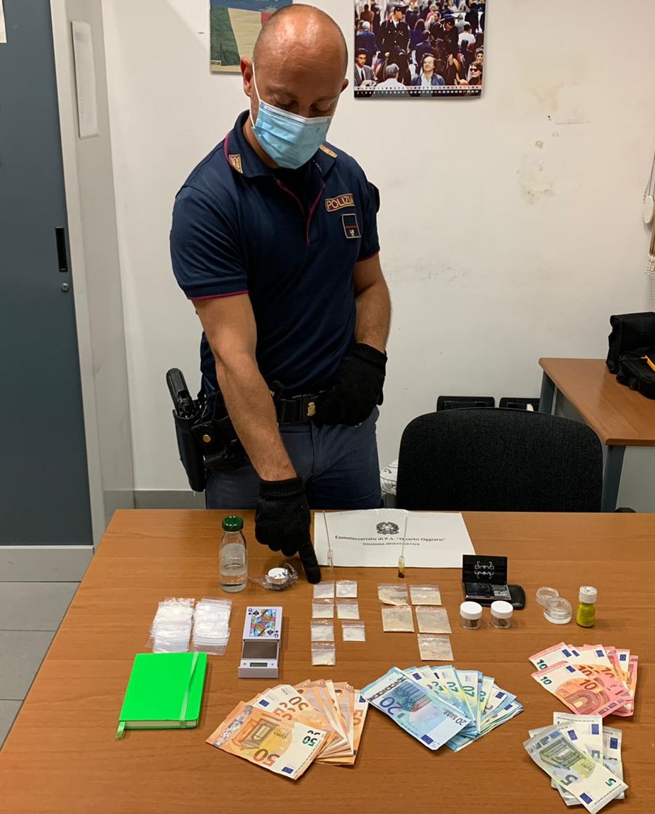 Animatore di feste e… venditore di droga