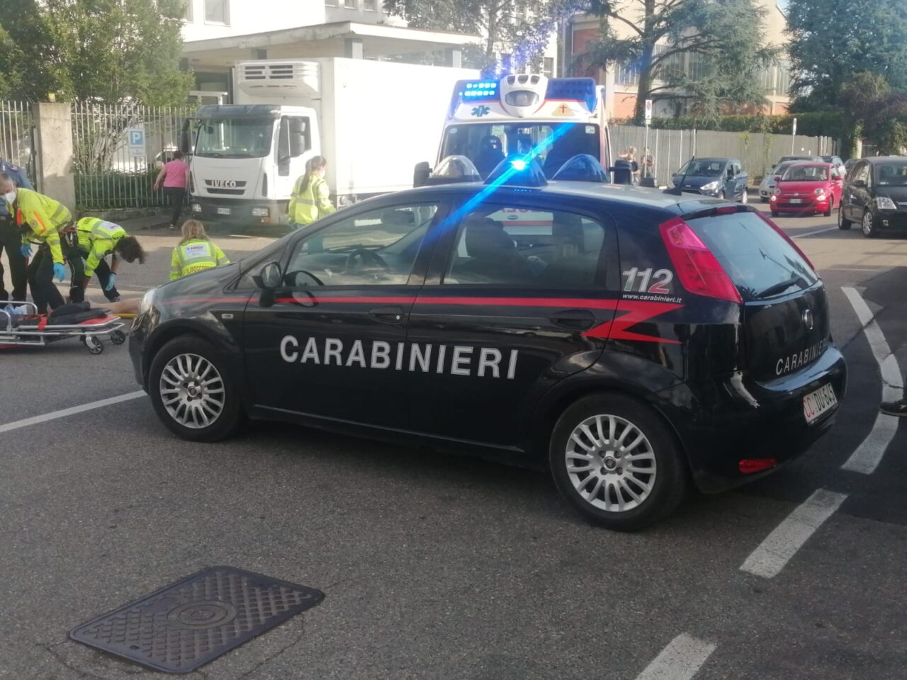 Grave incidente in moto