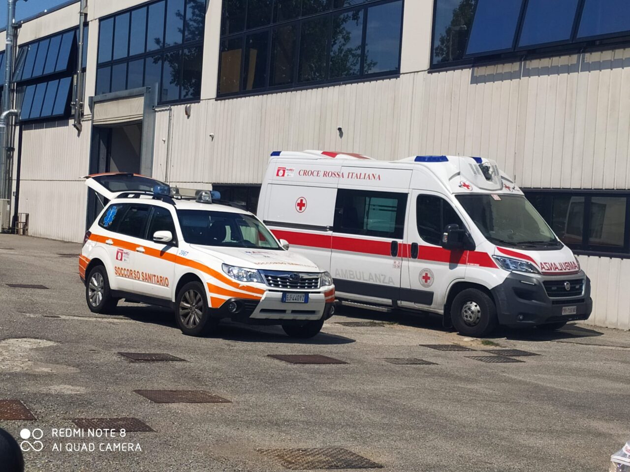 Malore alla ditta Redic di Legnano