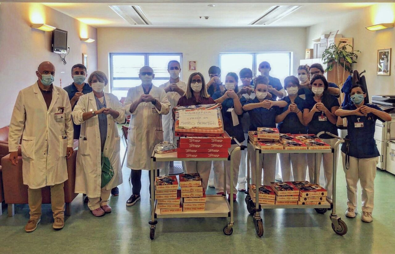 Una pizza speciale per l’Oncologia di Legnano