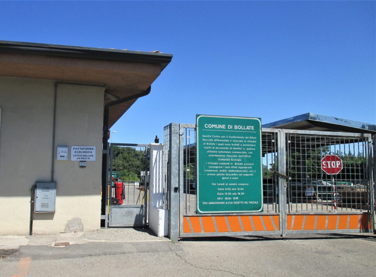 Chiusura temporanea della piattaforma ecologica