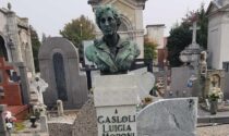 Altro furto al cimitero di Cuggiono: rubato un busto in bronzo