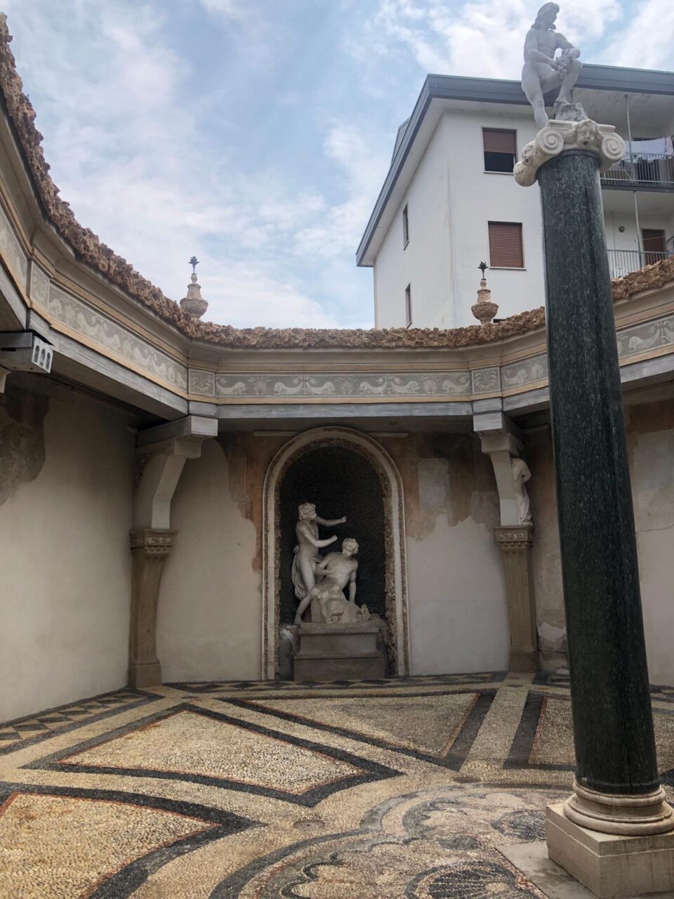 Villa Litta: riattivati i giochi d’acqua nel Cortile delle Piogge