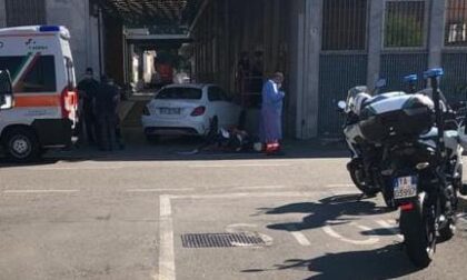 Motociclista trasportato in elicottero al Niguarda dopo un gravissimo incidente