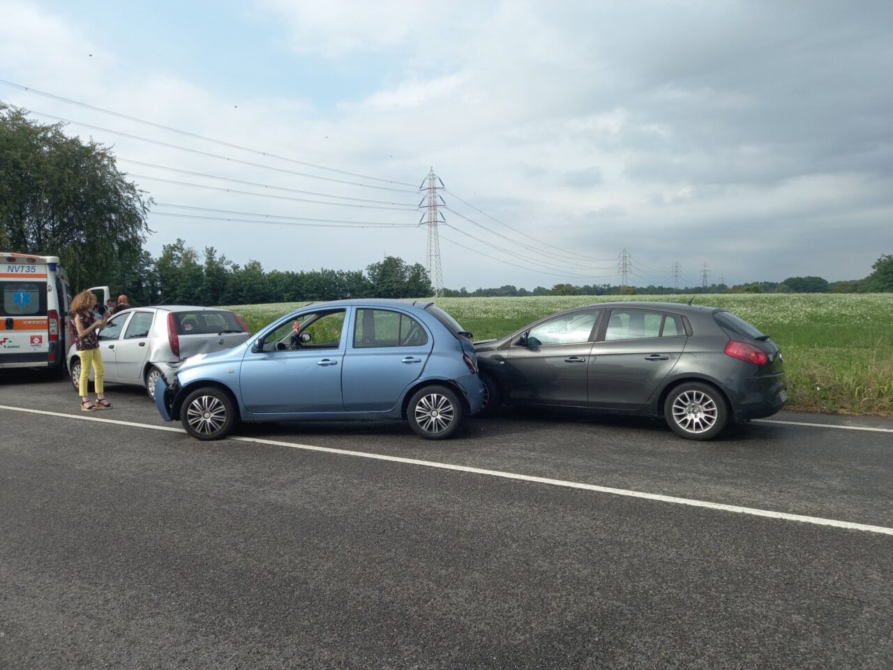 Incidente rocambolesco manda in tilt la Varesina