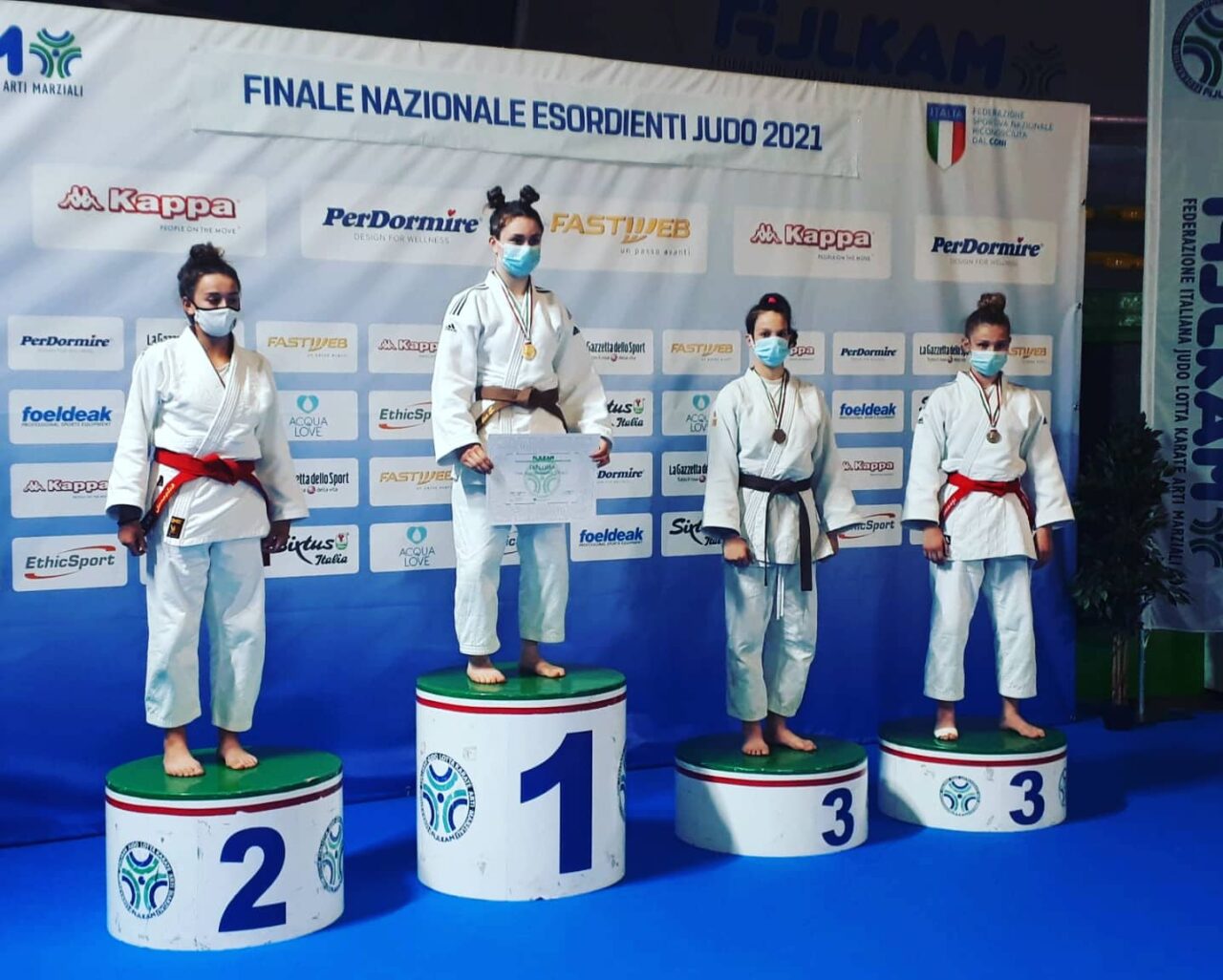 Judo Vanzago sul podio ai Campionati Nazionali Esordienti B