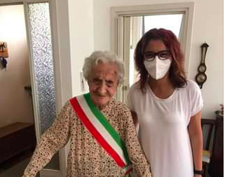 Angela Colombo festeggia 104 anni