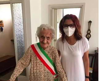 Angela Colombo festeggia 104 anni