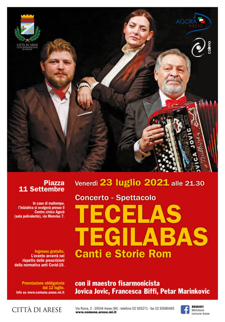 “Tecelas Tegilabas”, canti e storie rom