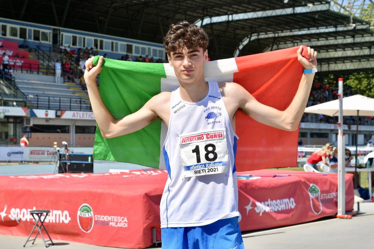 Salto in alto, Edoardo Stronati si laurea campione italiano Allievi