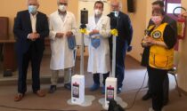 Il Lions dona monitor e termoscanner all'ospedale