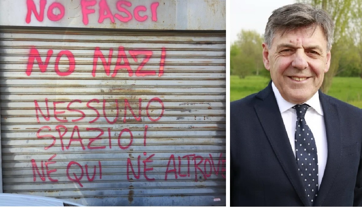 Estrema destra a Gaggiano, sala la tensione
