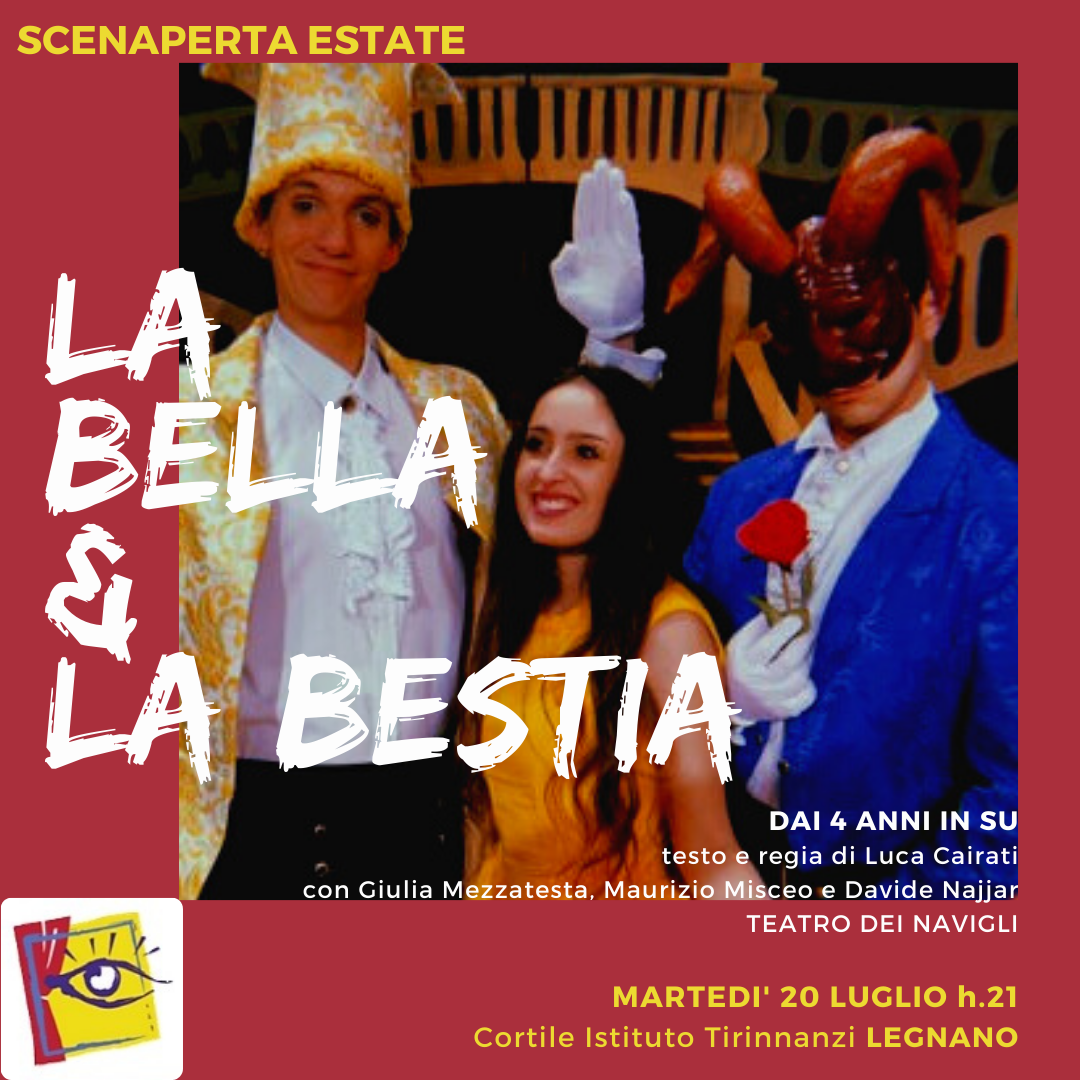 Costellazioni, ScenAperta porta a San Paolo “La Bella e la Bestia”