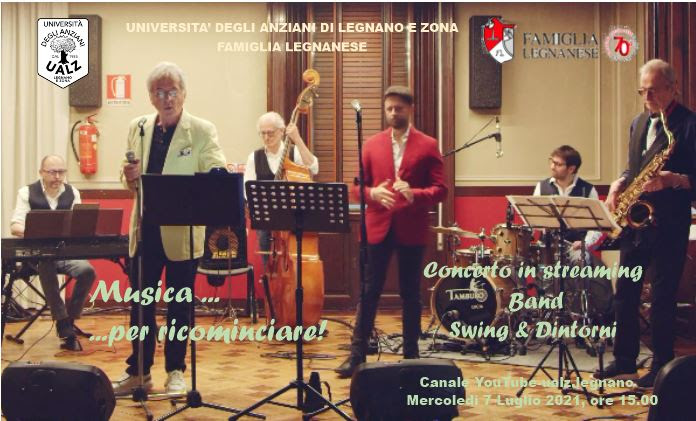 Università degli anziani: concerto swing per chiudere l’anno