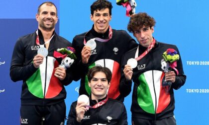 Paralimpiadi, argento per Barlaam con la 4X100 stile libero