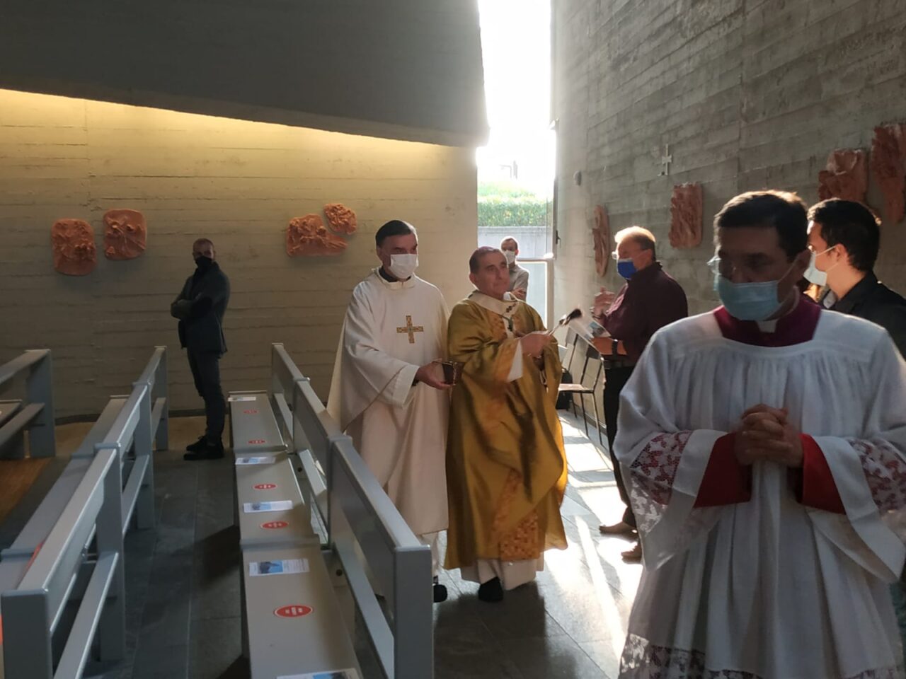 Monsignor Delpini a Legnano per la chiesa di San Giovanni