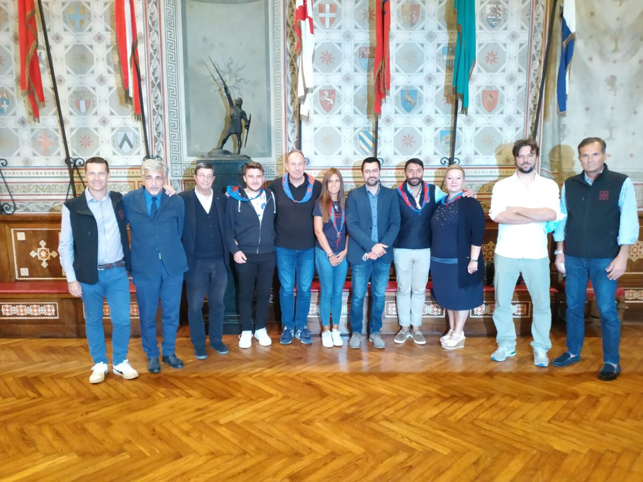 Il cavallo caduto durante la finale del Palio sta bene