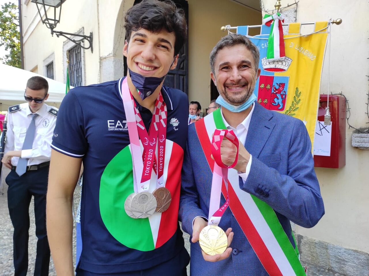 Cassinetta celebra il suo campione Simone Barlaam