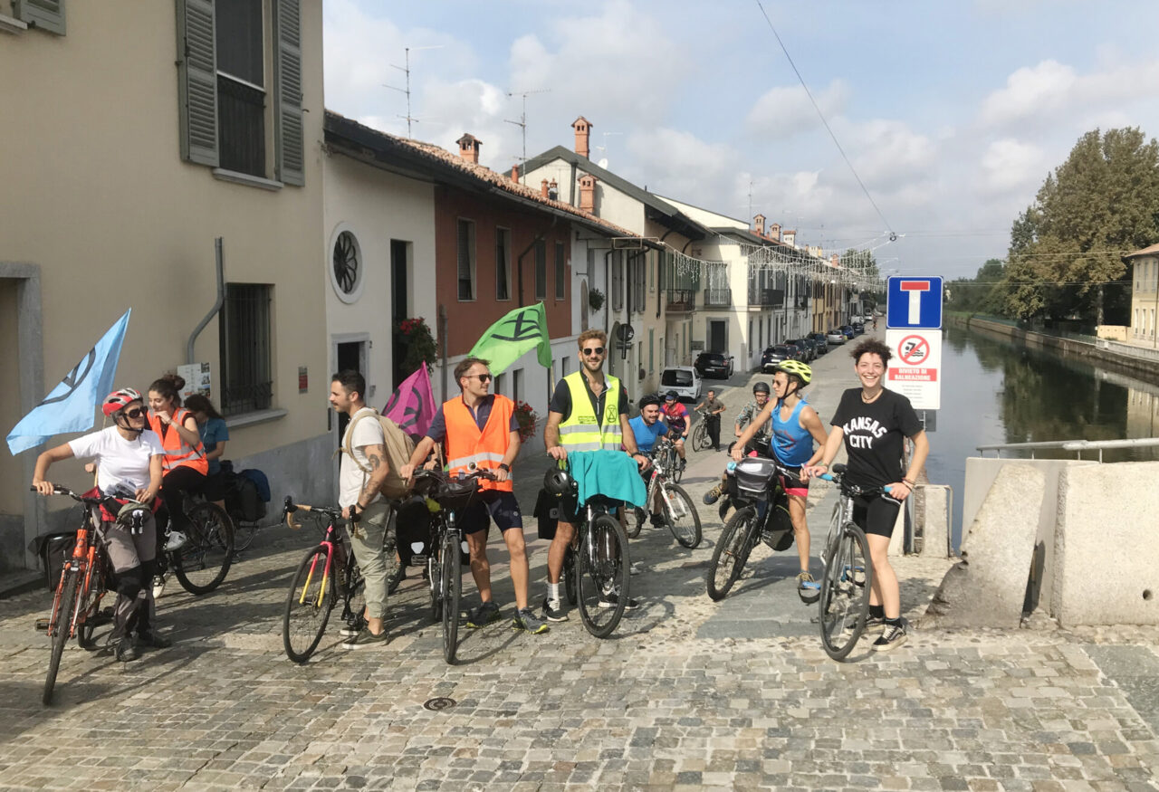 Cambiamenti climatici: in bici da Torino a Milano
