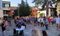 Il presidio antifascista a Gaggiano: critiche anche alle istituzioni