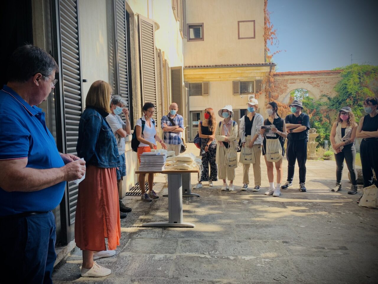 Studenti a lezione... nel cuore del Parco del Ticino
