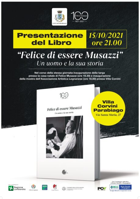 Parabiago, presentazione libro Felice Musazzi per centenario