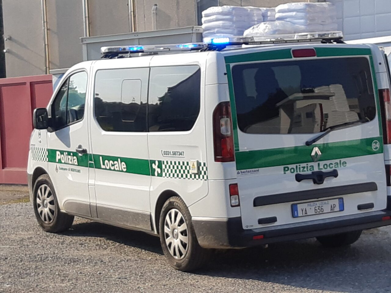 folgorato sul lavoro, Nerviano