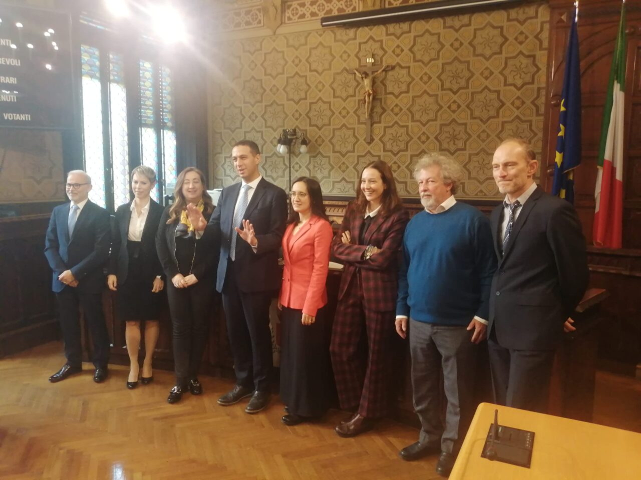 Il sindaco Orlandi presenta la sua squadra di governo
