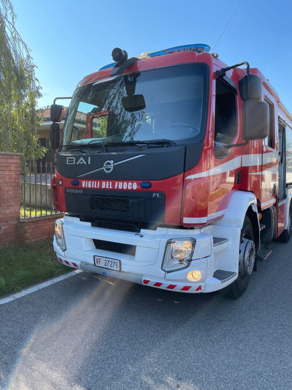 Principio di incendio in taverna: arrivano i pompieri