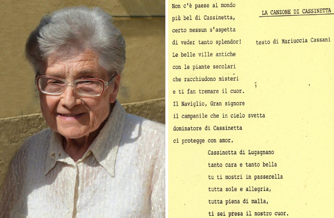 Si è spenta Mariù Cassani, “poetessa di Cassinetta”