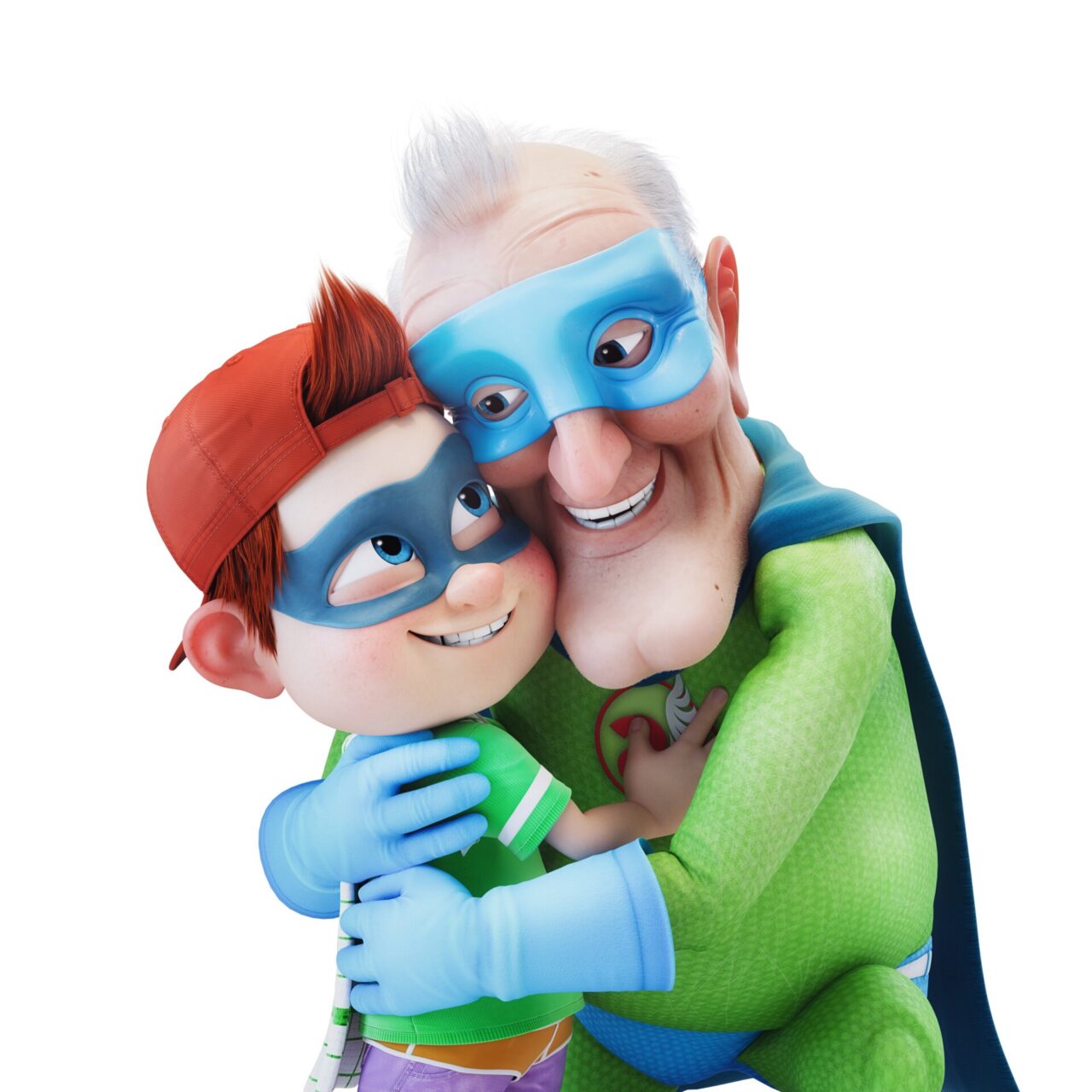 Ictus, i bambini diventano supereroi per salvare i loro nonni